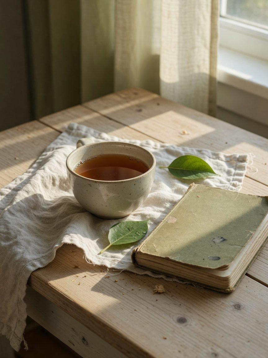 Quiet morning light — rest, sleep, and returning vitality.