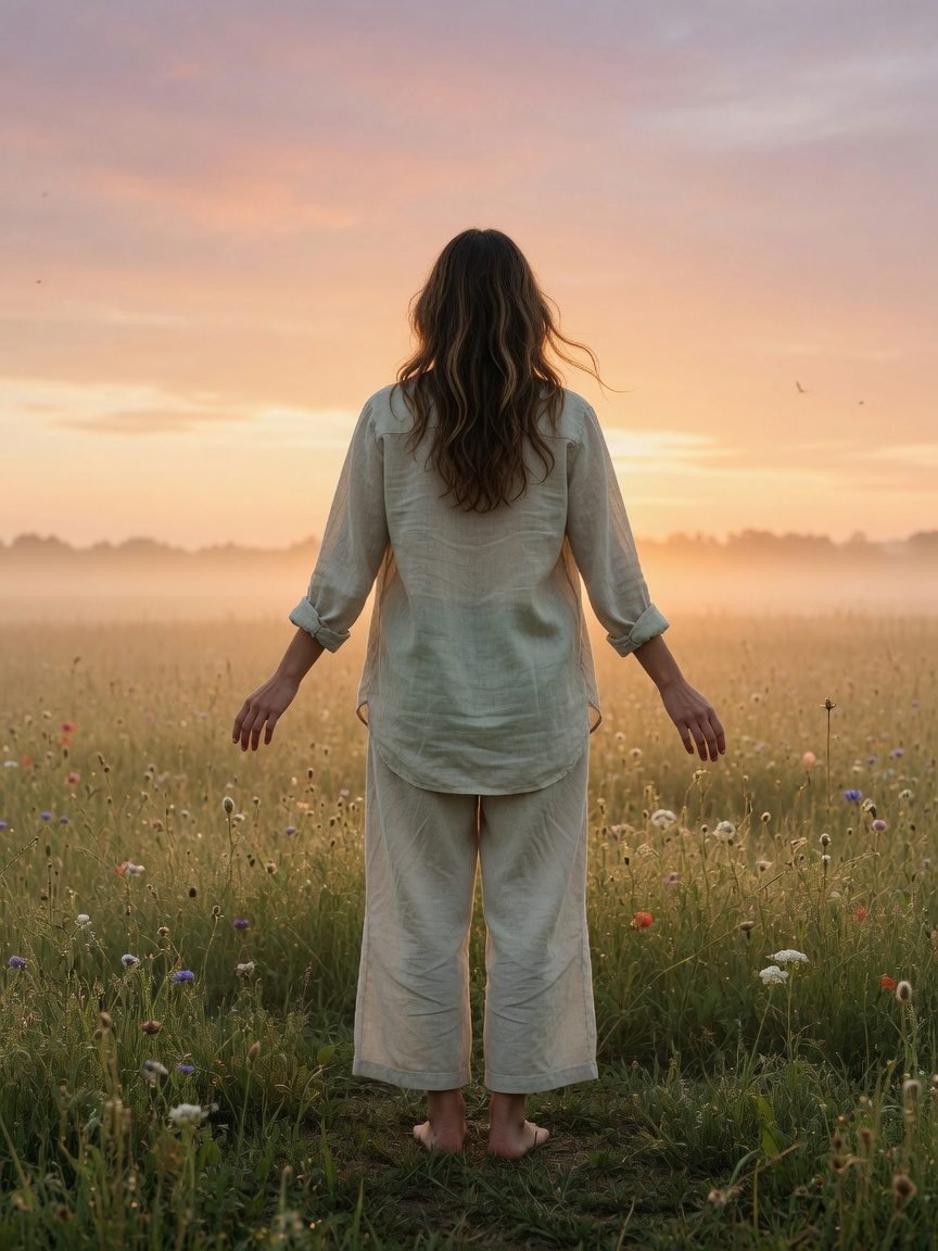Surrender at dawn — letting the tremor awaken rather than forcing it.