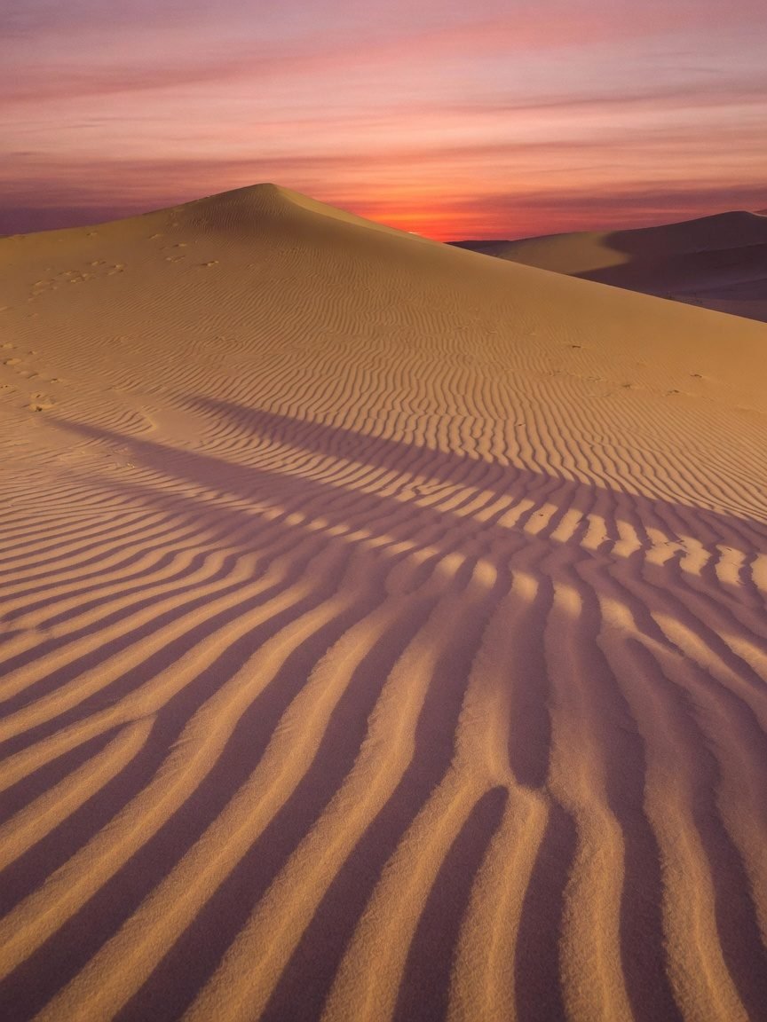 Ripples in the sand — the tremor spreading as trust is built.