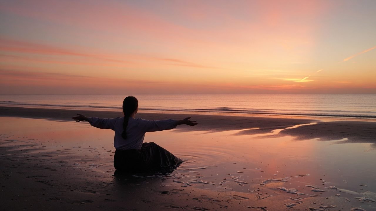 Arms open to first light — progress at a pace that can last.