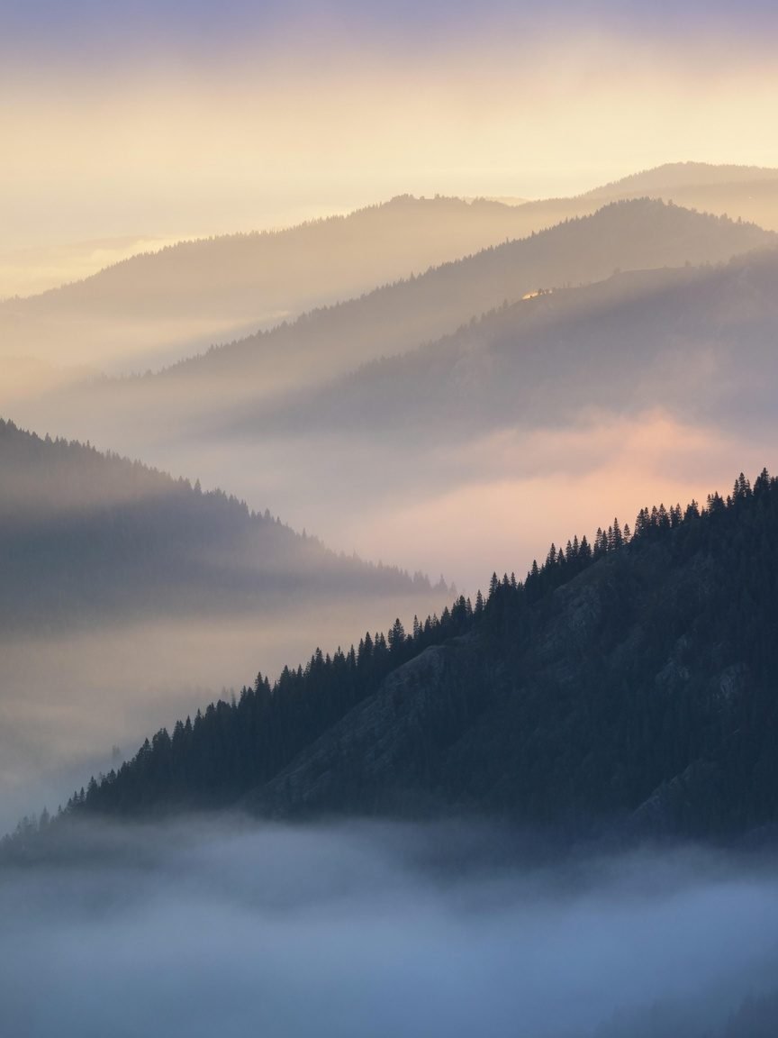 A valley of mist — the wandering vagus linking brain, heart, and gut.