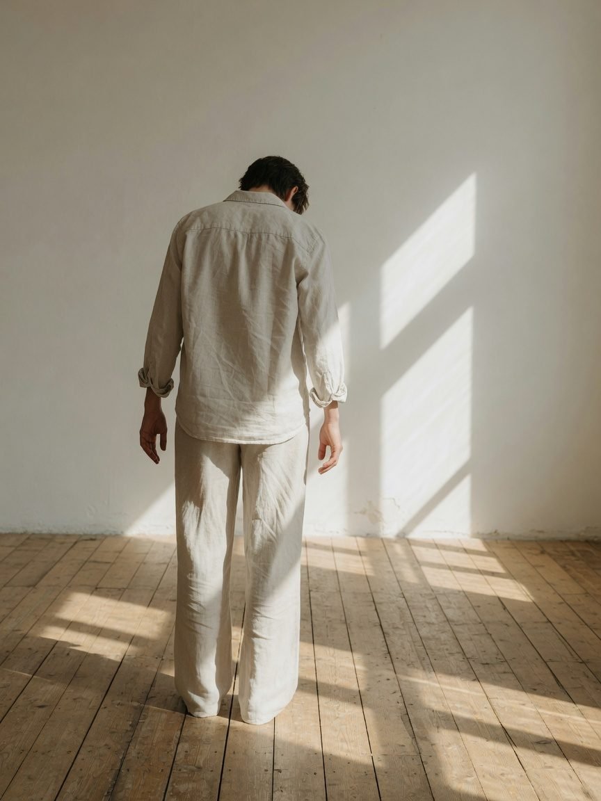 Full-body, standing still — Shaking Medicine explores many shapes.