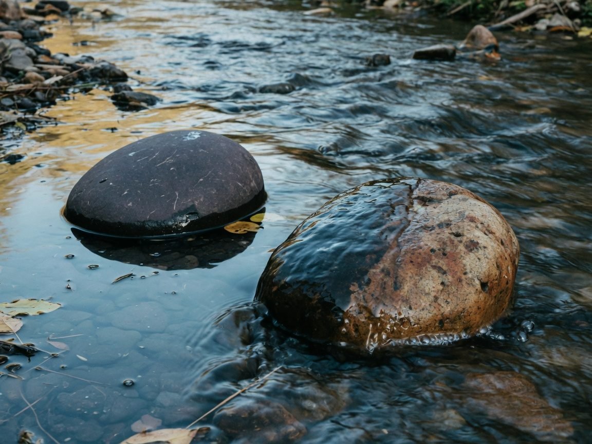 Two waters, two kinds of shaking — one heals, one asks for care.
