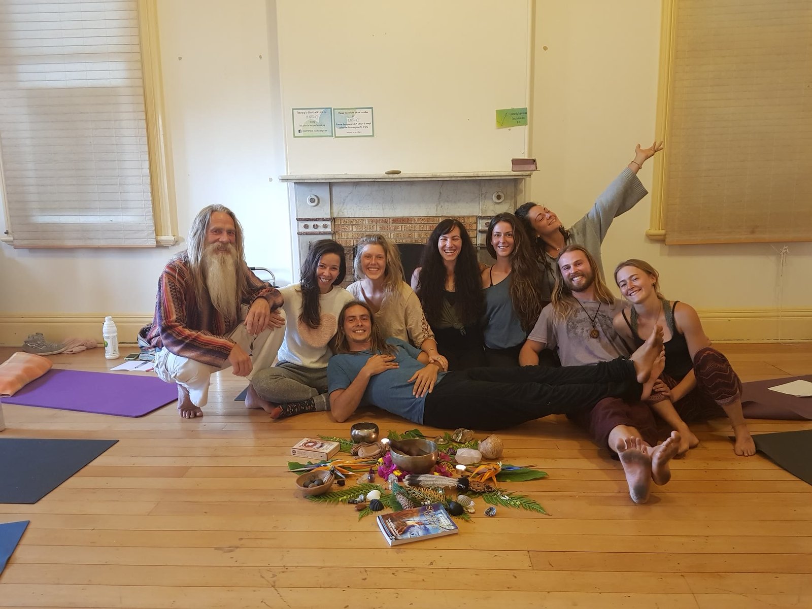 The first Shaking Medicine teacher-training group at Heart Space
