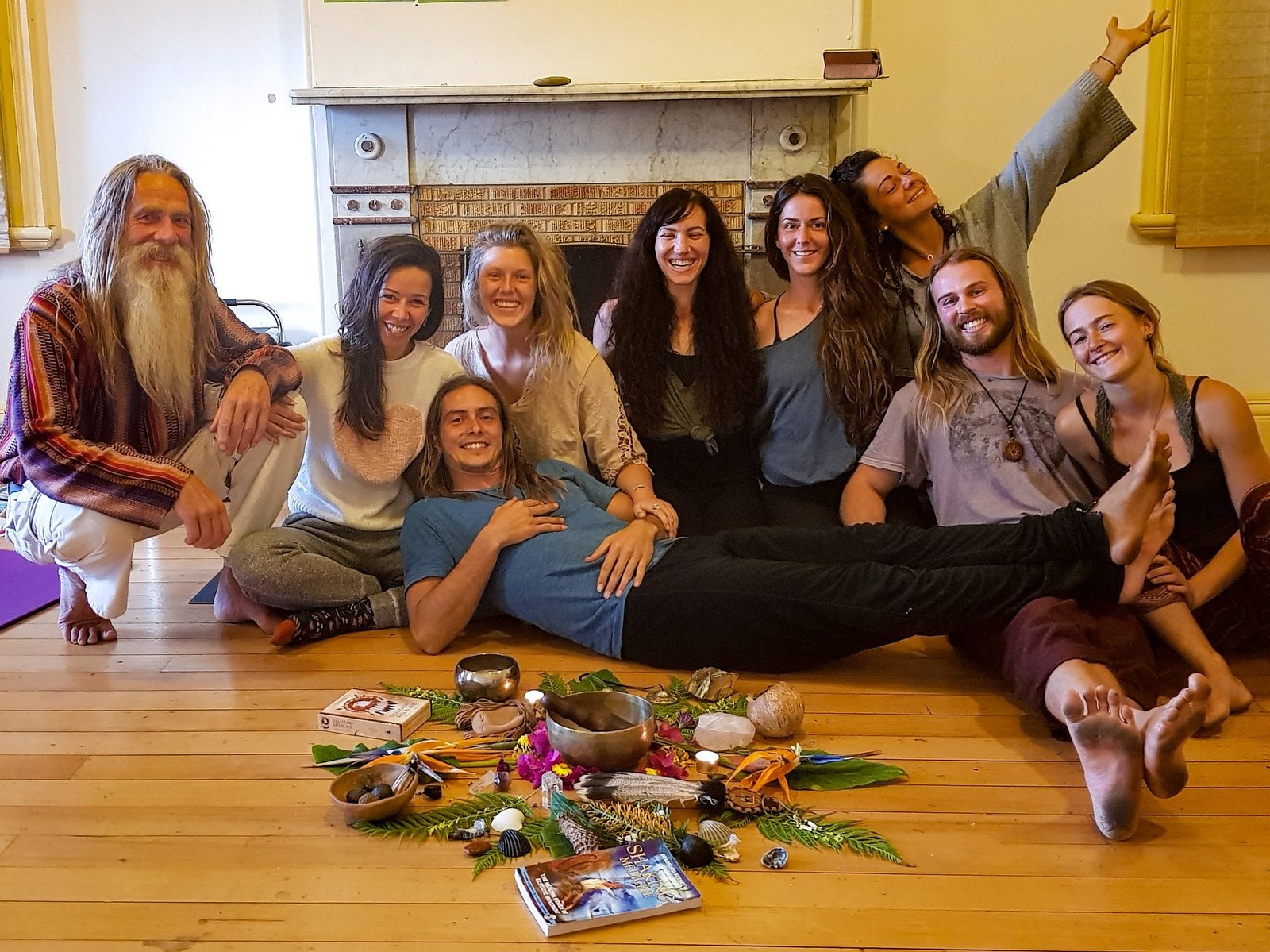 Global Shaking Medicine community practising together