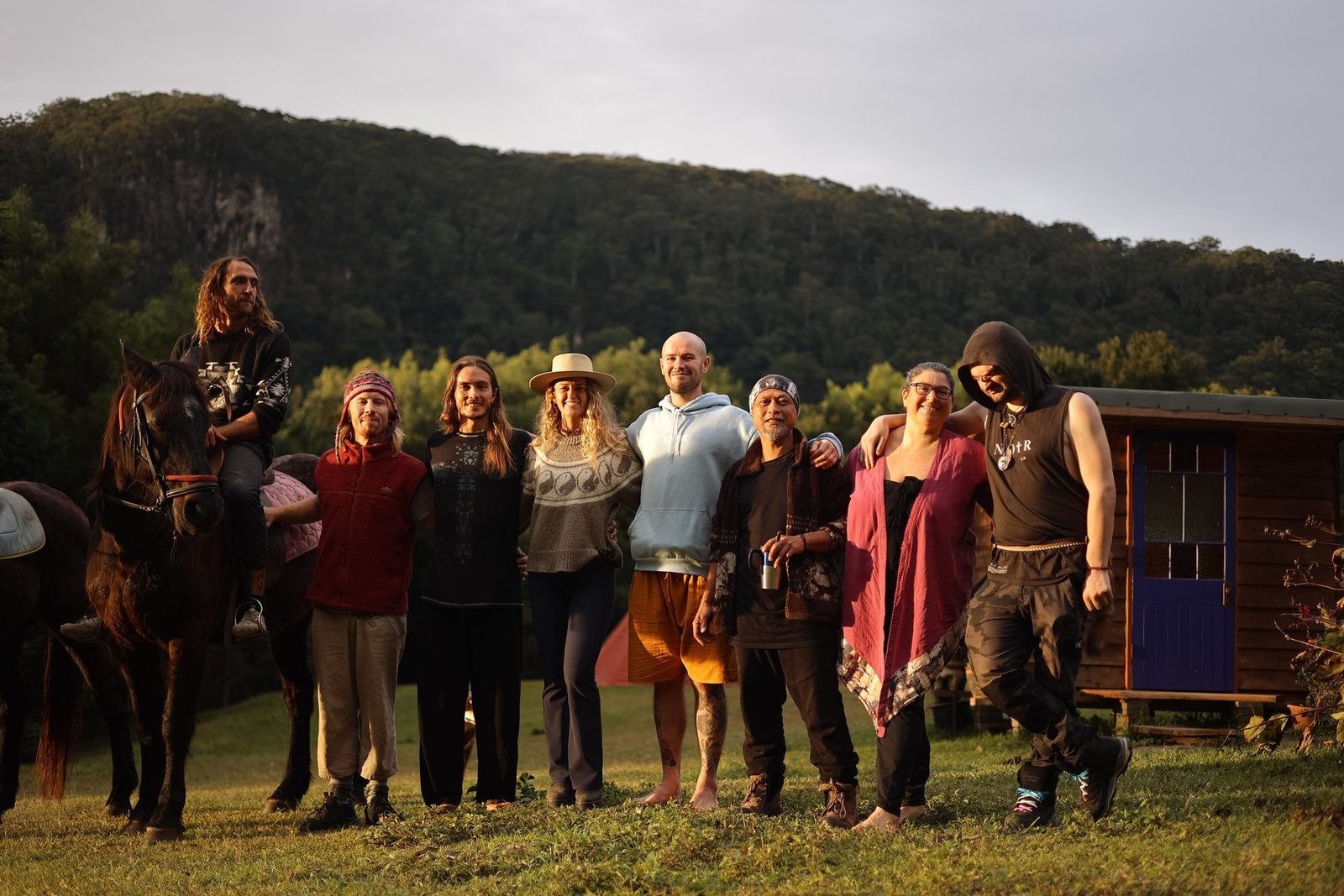 A Shaking Medicine gathering on the land — the work alive in people.