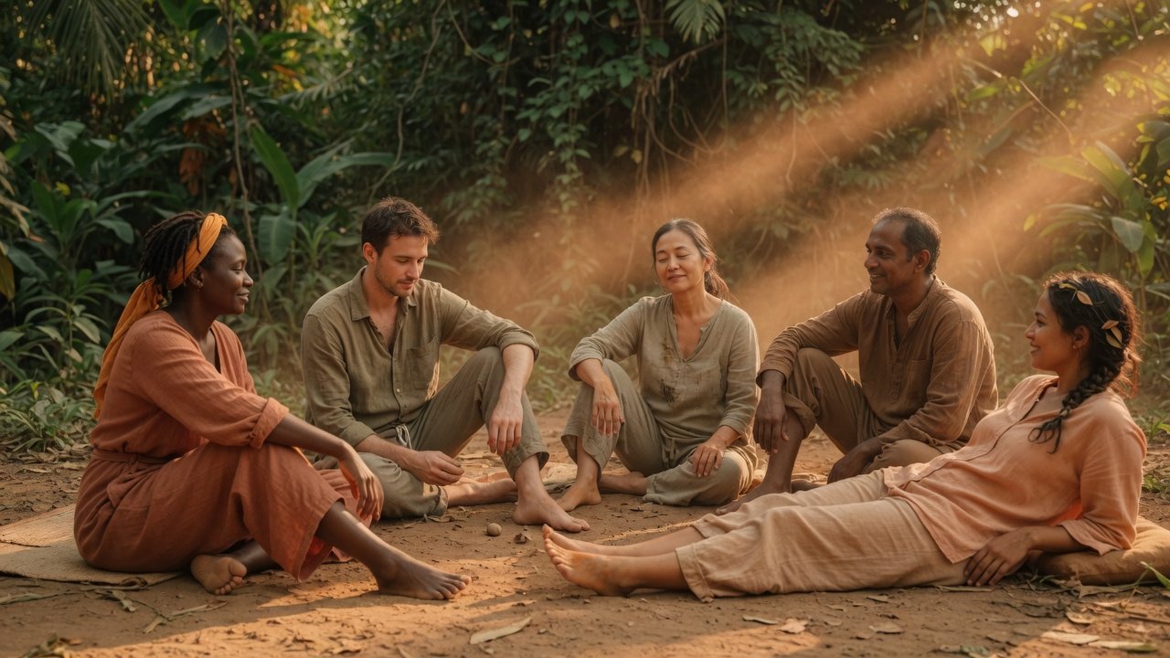 A small circle after practice — a personalised group retreat